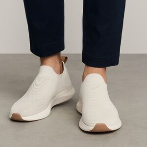 Vessi White Everyday Move Slip-On‎ Sneakers